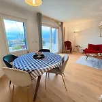 Calme Avec Balcon Prive & Vue Sur Apartament *